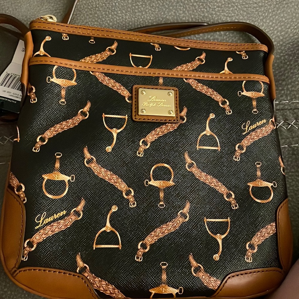 Ralph Lauren crossbody and matching wallet
